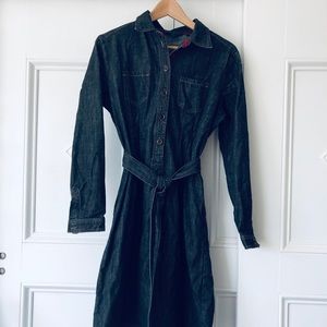 Black Denim Boden Dress - 14R